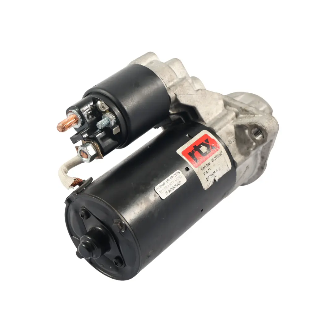 Starter Motor Diesel Engine Actuator RTX to BMW E60 E63 E87 E90 with Part number 402110362 BMW E60 E63 E87 E90 Starter Motor Diesel Engine Actuator RTX - SKU 402110362 - Part number 402110362