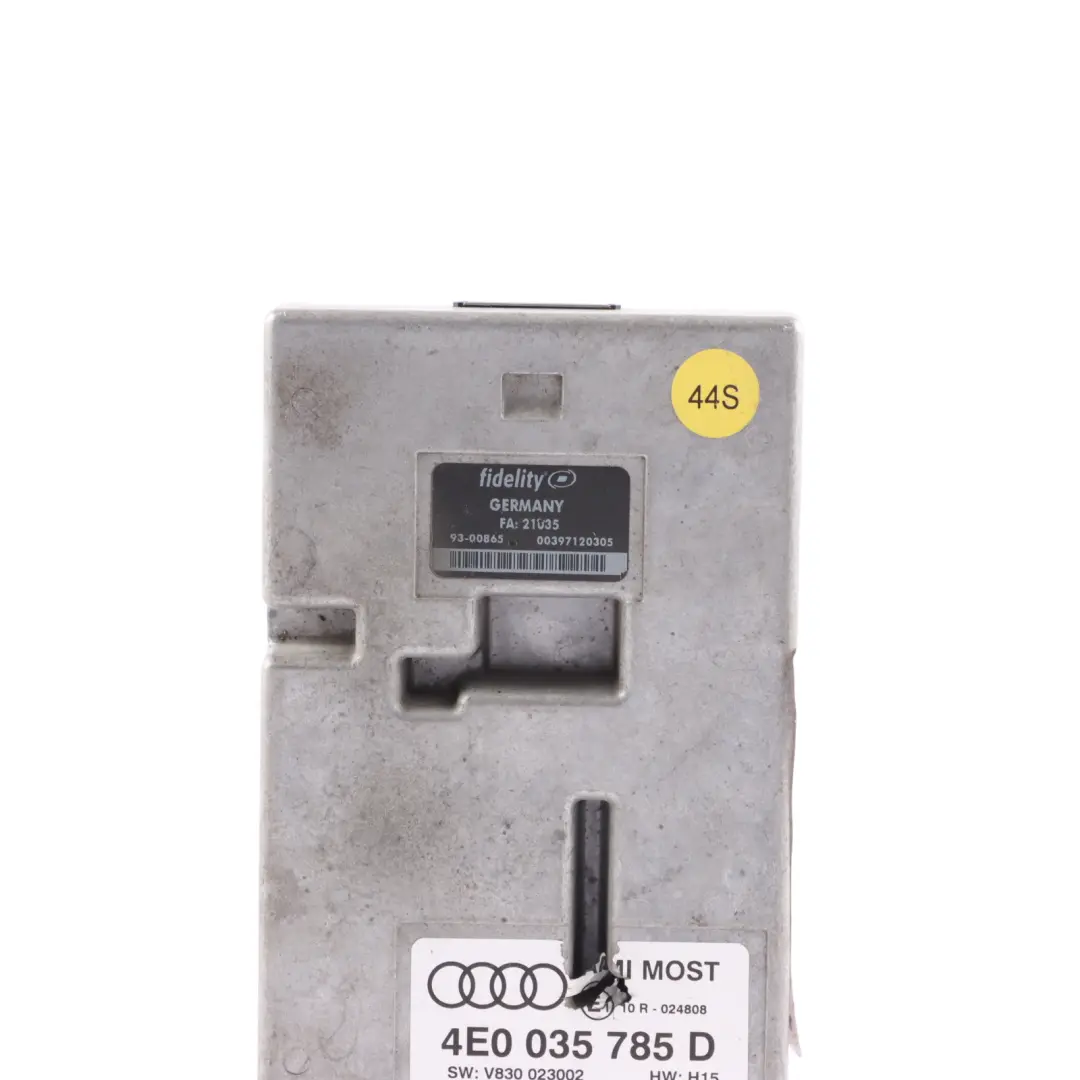 Moduł Sterujący Interfejsu Multimedialnego MMI do Audi A4 B8 A5 8T o numerze 4E0035785D Audi A4 B8 A5 8T Moduł Sterujący Interfejsu Multimedialnego MMI - SKU 4E0035785D - Numer Części 4E0035785D