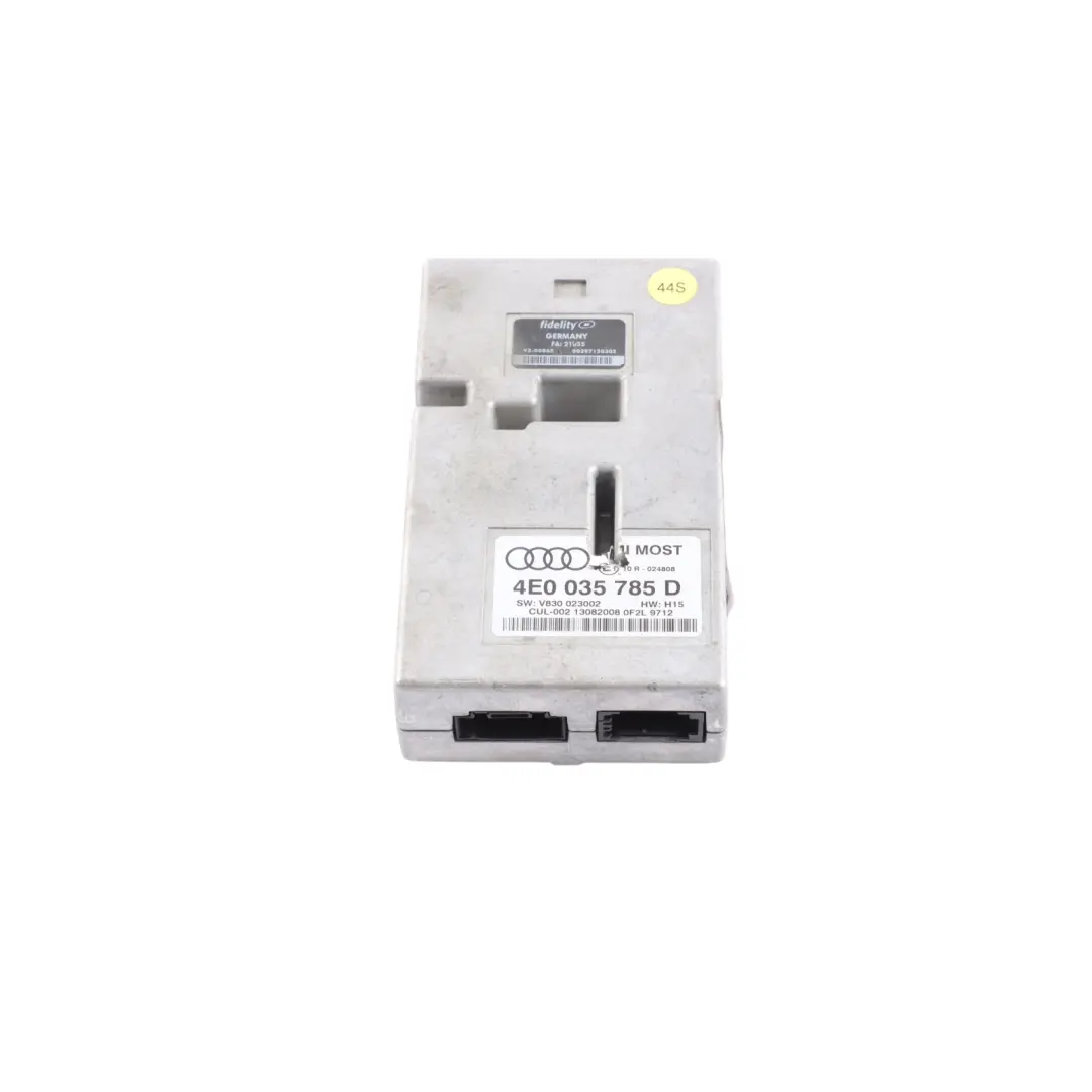 MMI Module D'unité Commande D'interface Multimédia pour Audi A4 B8 A5 8T à propos du numéro de pièce 4E0035785D Audi A4 B8 A5 8T MMI Module D'unité Commande D'interface Multimédia - SKU 4E0035785D - Numéro de pièce 4E0035785D