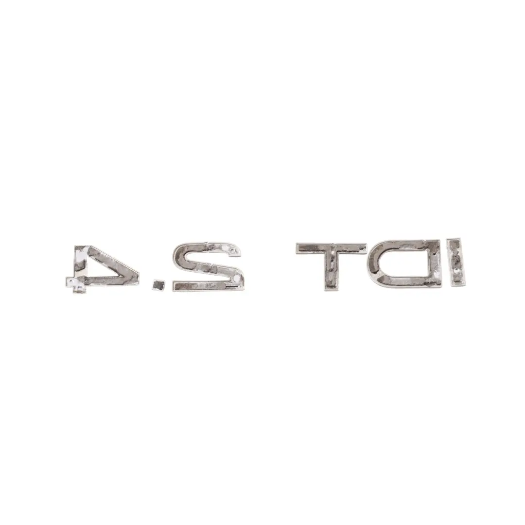 Boot Tailgate Emblem 4.2 TDI Lettering Badge Chrom to Audi Q7 4L Rear with Part number 4E0853743S Audi Q7 4L Rear Boot Tailgate Emblem 4.2 TDI Lettering Badge Chrom - SKU 4E0853743S-1 - Part number 4E0853743S