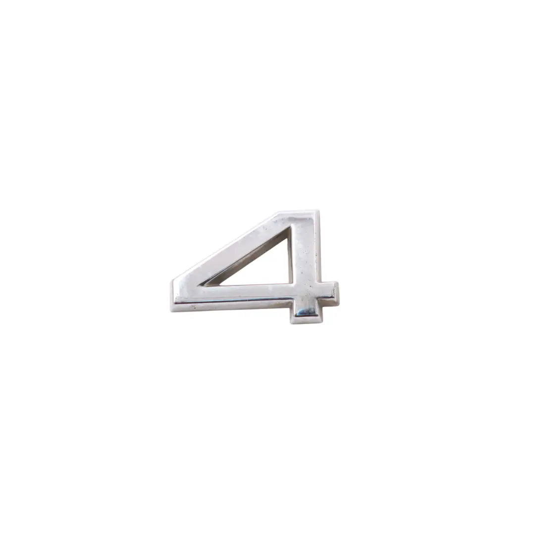 Emblemat Klapy Bagażnika Tylny 4.2 TDI Chrom do Audi Q7 4L o numerze 4E0853743S Audi Q7 4L Emblemat Klapy Bagażnika Tylny 4.2 TDI Chrom - SKU 4E0853743S-1 - Numer Części 4E0853743S