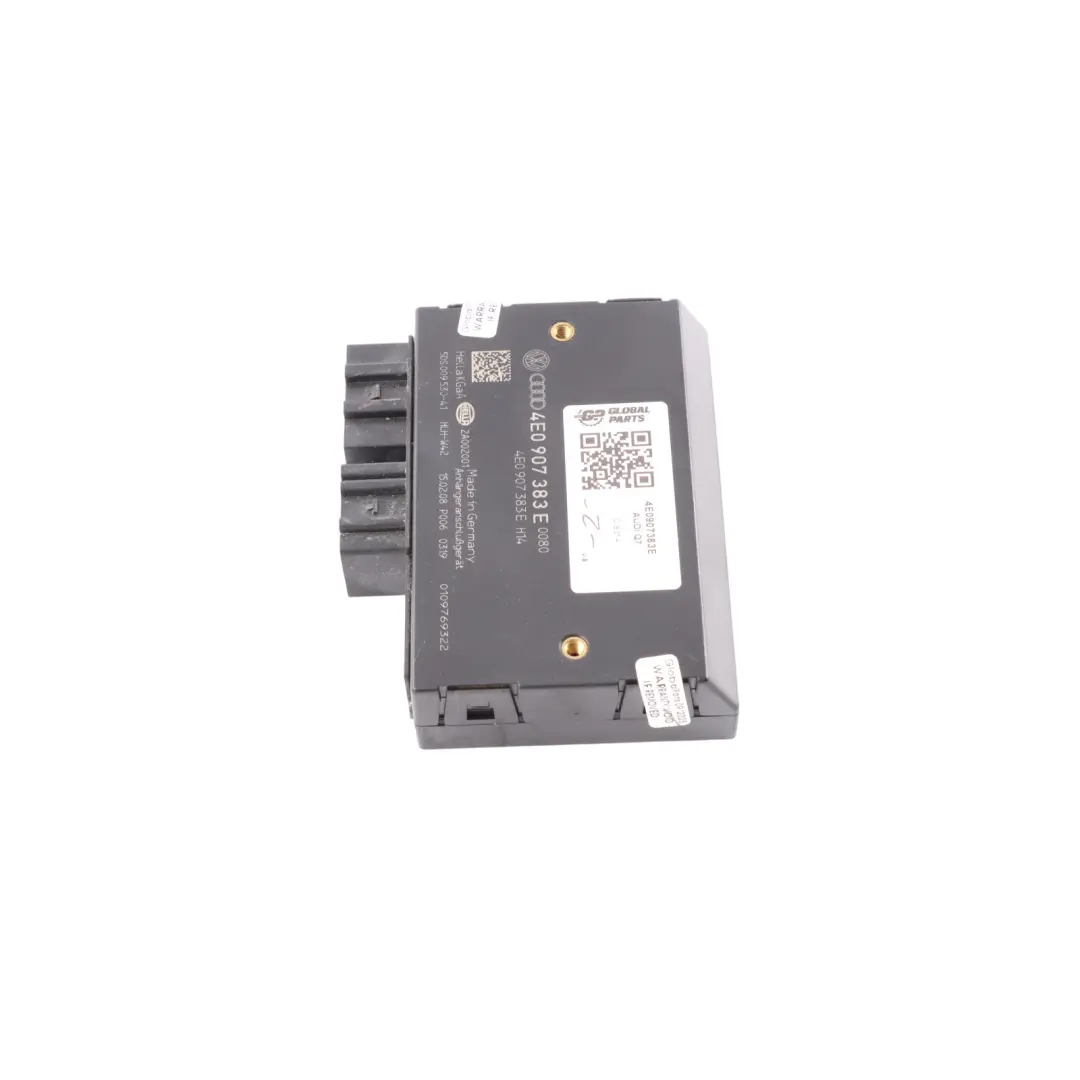 Audi Q7 4L Tow Bar Trailer Towing Control Module Unit - SKU 4E0907383E - Part number 4E0907383E