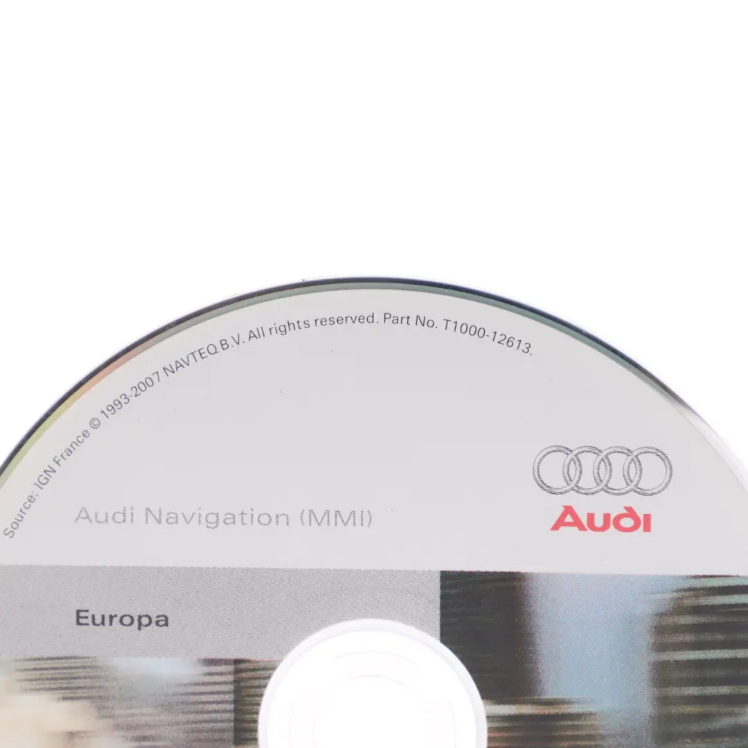 Audi Q7 4L A8 D3 Navigation Disc DVD Europe Version 2008 - SKU 4E0919884BD - Part number 4E0919884BD