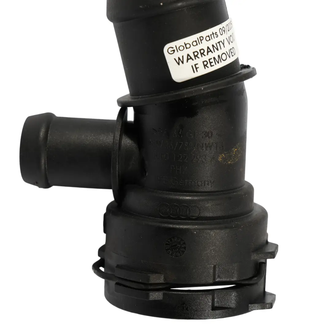 Audi A5 8T 2.0 TDI Conector De Manguera De Refrigerante De Agua - SKU 4F0122293A - Número de pieza 4F0122293A