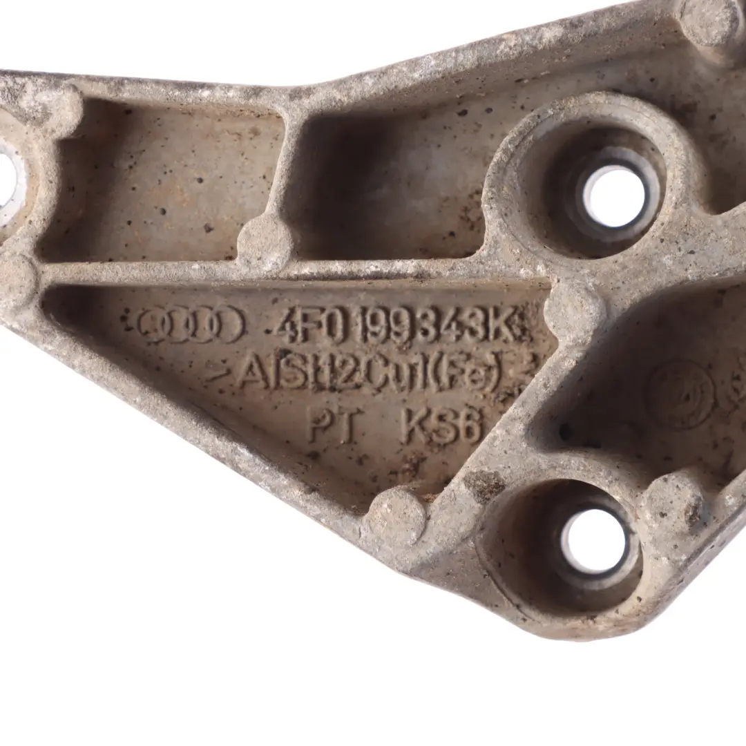 Audi A6 C6 Engine Support Mounting Bracket Holder Diesel 2.0 TDI - SKU 4F0199343K - Part number 4F0199343K