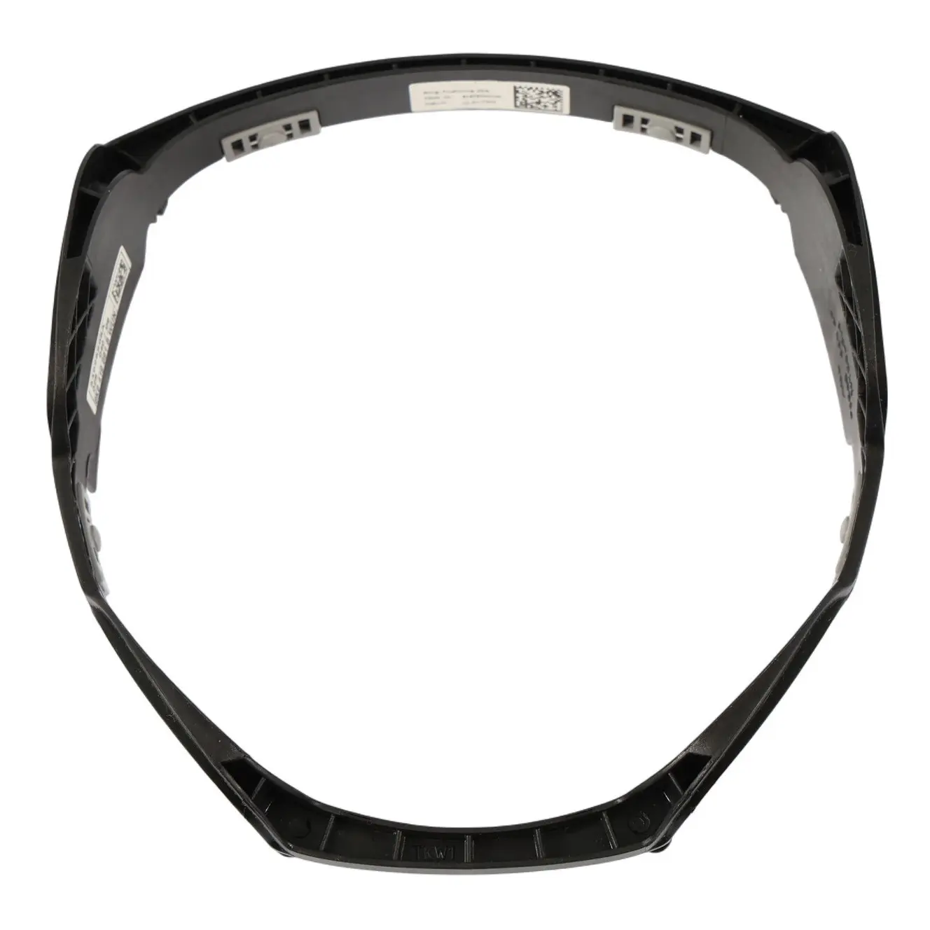 Audi A3 8P A5 BT A6 C6 Volante Marco Recubrimiento Negro 4F0419689A
