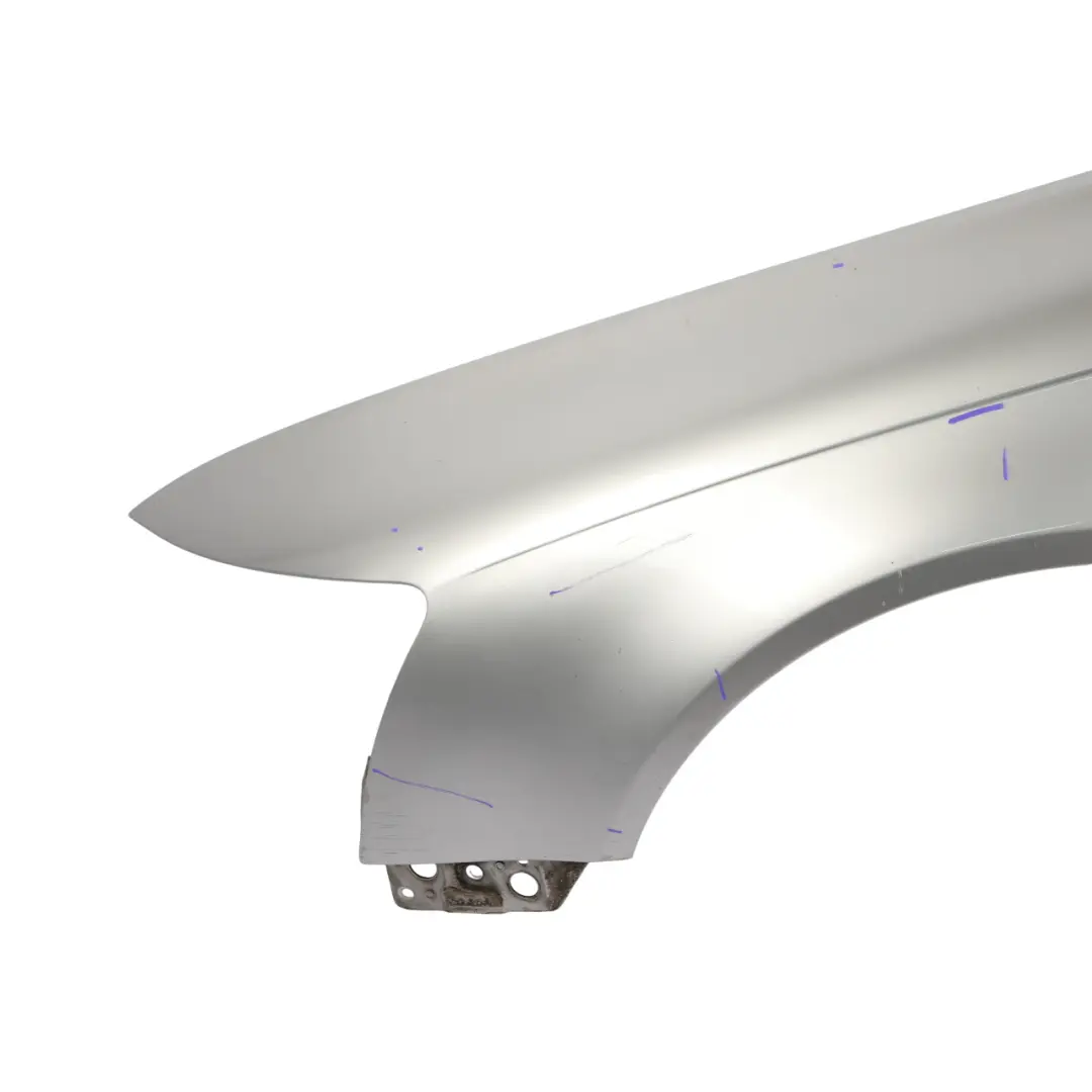 Side Panel Front Left N/S Wing Fender Light Silver Metallic - Y7W to Audi A6 C6 with Part number 4F0821103A Audi A6 C6 Side Panel Front Left N/S Wing Fender Light Silver Metallic - Y7W - SKU 4F0821103A-LS - Part number 4F0821103A