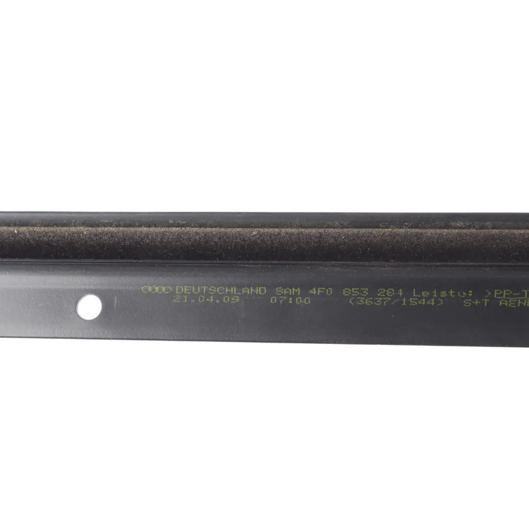 Door Glass Moulding Trim Front Right O/S Chrome to Audi A6 S6 C6 with Part number 4F0853284G Audi A6 S6 C6 Door Glass Moulding Trim Front Right O/S Chrome - SKU 4F0853284G - Part number 4F0853284G