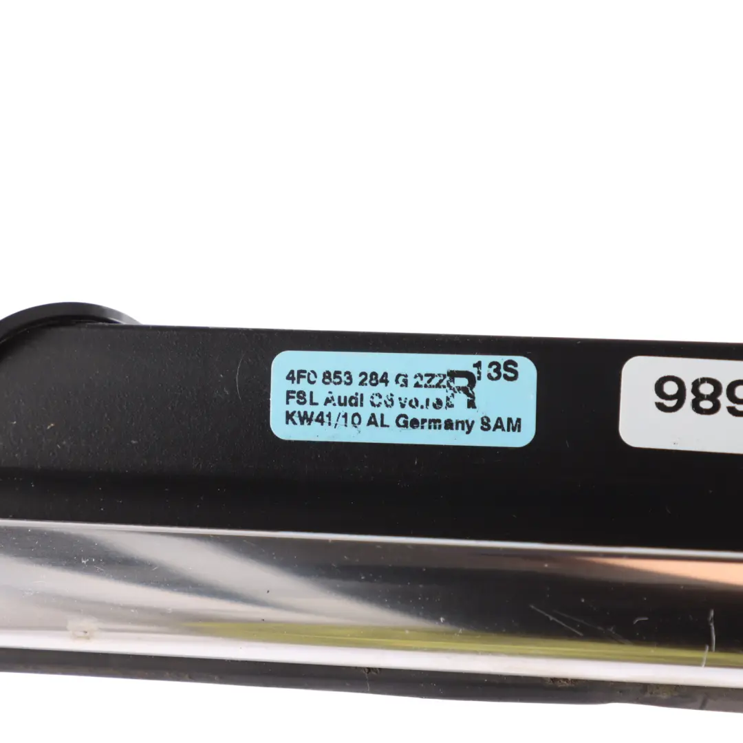 Audi A6 S6 C6 Türglasleiste Zierleiste Vorne Rechts Chrom - SKU 4F0853284G - Teilenummer 4F0853284G