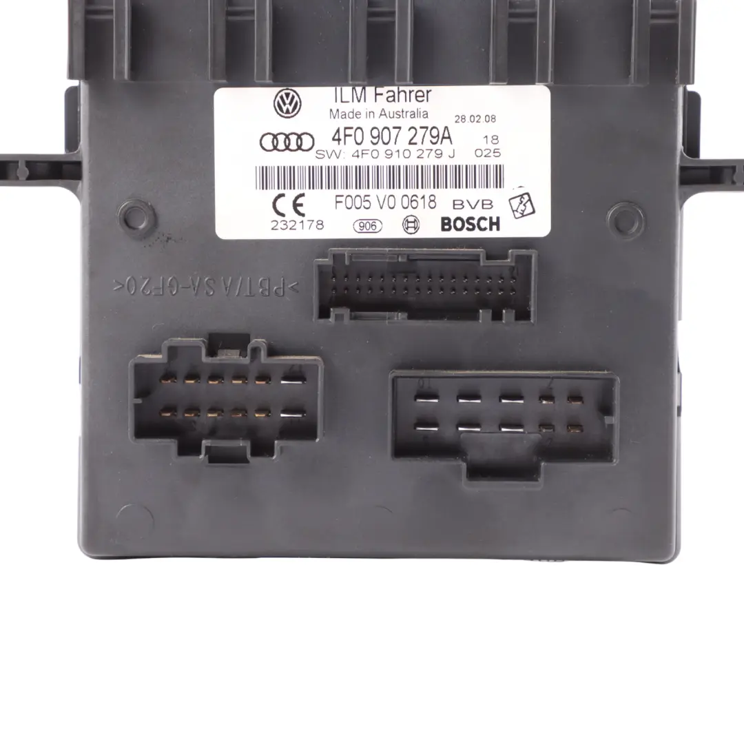 Audi Q7 4L On Board Supply Body Control Comfort Unit Module - SKU 4F0907279A - Part number 4F0907279A