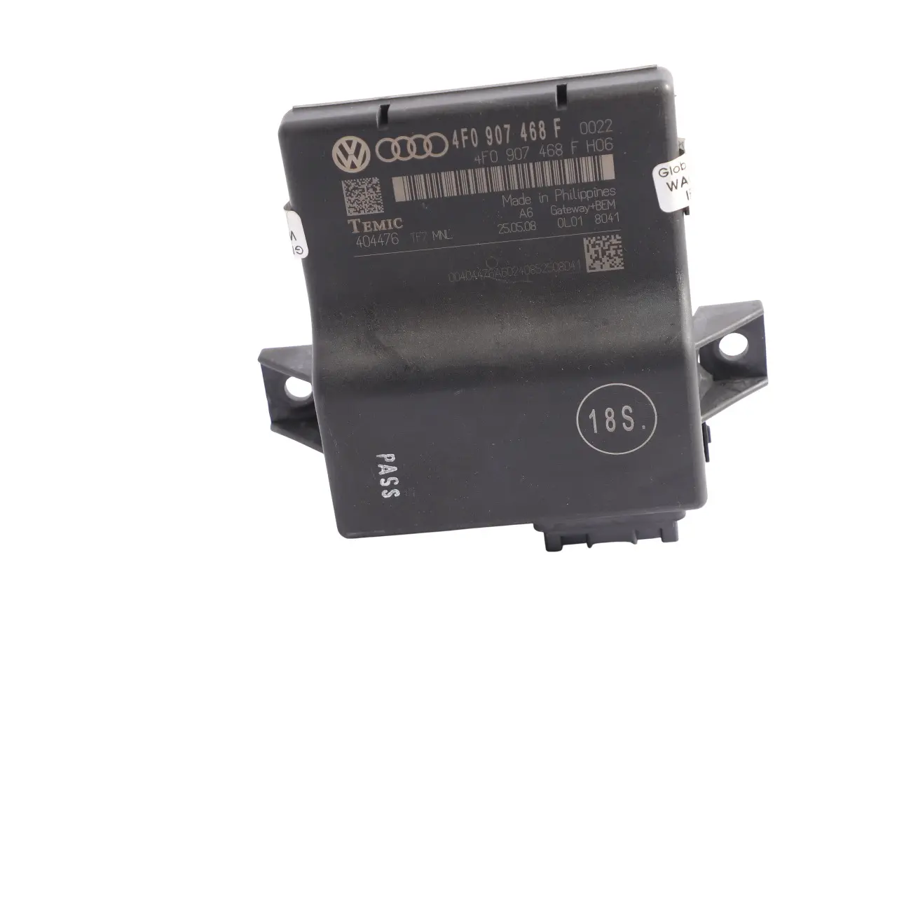 Audi A6 C6 Q7 4L Diagnostic Interface Gateway Module ECU Control Unit 4F0907468F