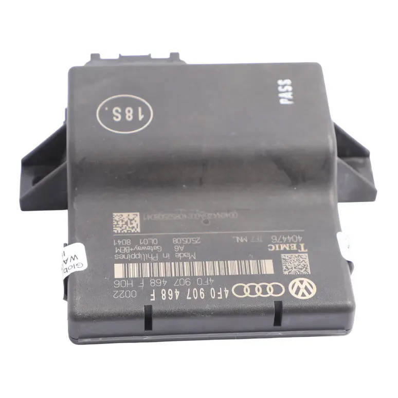 Audi A6 C6 Q7 4L Diagnostic Interface Gateway Module ECU Control Unit - SKU 4F0907468F - Part number 4F0907468F