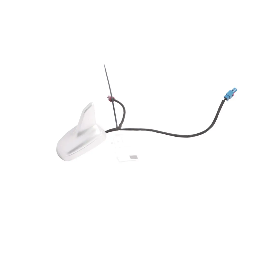 Roof Antenna Aerial Shark Top Amplifier Light Silver Metallic - Y7W to Audi A6 C6 with Part number 4F9035503F Audi A6 C6 Roof Antenna Aerial Shark Top Amplifier Light Silver Metallic - Y7W - SKU 4F9035503F-LS - Part number 4F9035503F
