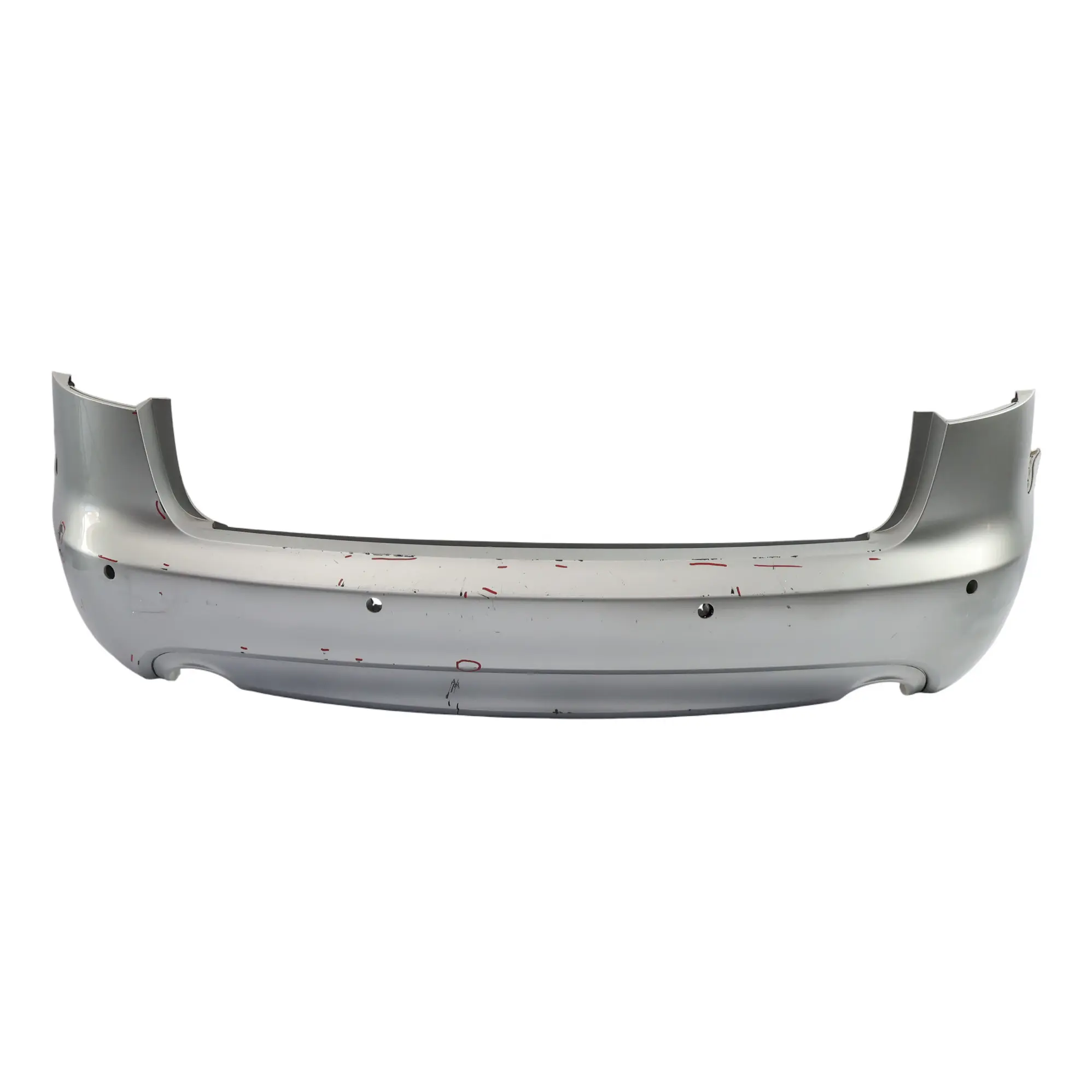 Audi A6 C6 Avant Rear Bumper PDC Trim Light Silver Metallic - Y7W 4F9807303A