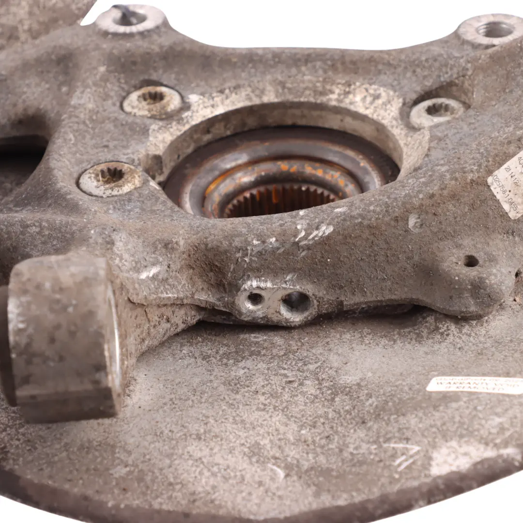 Audi A5 8T mozzo ruota anteriore sinistra sterzo snodo disco piastra - SKU 4G0407253B - Numero di parte 4G0407253B