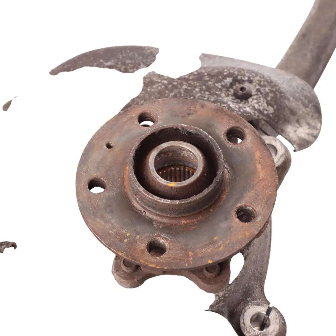 Audi A5 8T mozzo ruota anteriore sinistra sterzo snodo disco piastra - SKU 4G0407253B - Numero di parte 4G0407253B