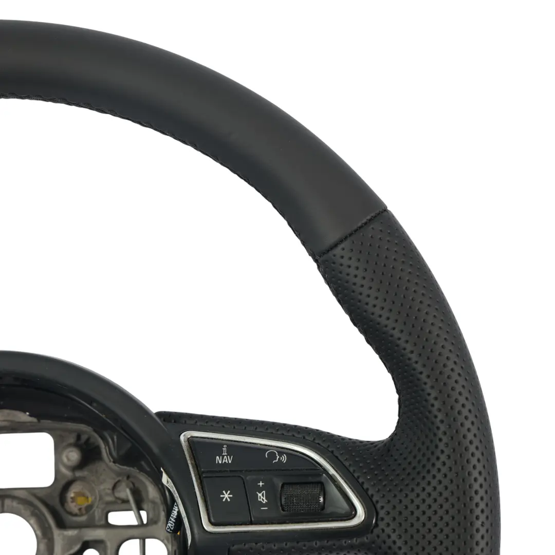 Lenkrad NEU Schwarz Leder Multifunktion für Audi A1 8X A7 4G mit Teilenummer 4G0419091F Audi A1 8X A7 4G Lenkrad NEU Schwarz Leder Multifunktion - SKU 4G0419091F-1 - Teilenummer 4G0419091F