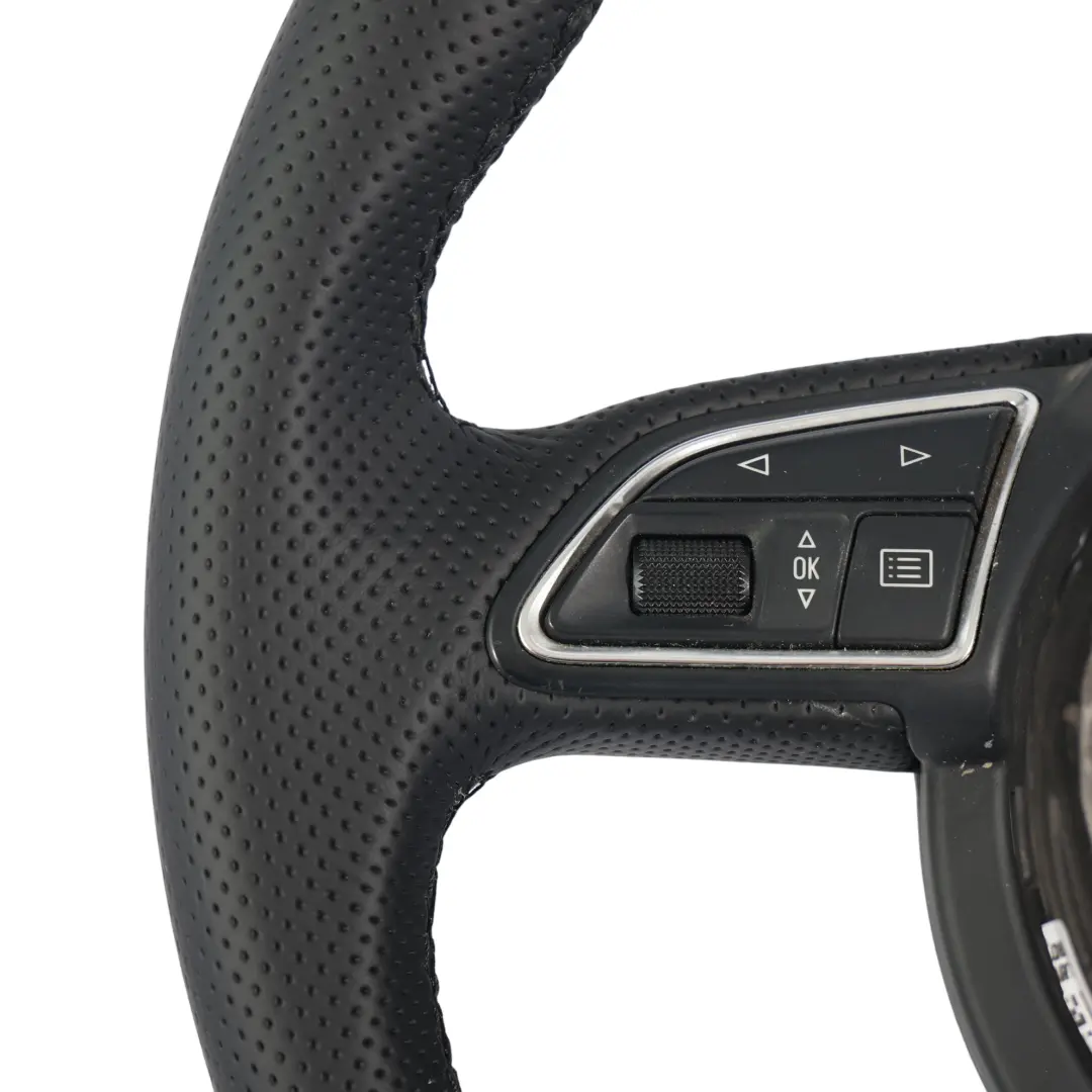 Kierownica NOWA Czarna Skóra Multifunkcja do Audi A1 8X A7 4G o numerze 4G0419091F Audi A1 8X A7 4G Kierownica NOWA Czarna Skóra Multifunkcja - SKU 4G0419091F-1 - Numer Części 4G0419091F