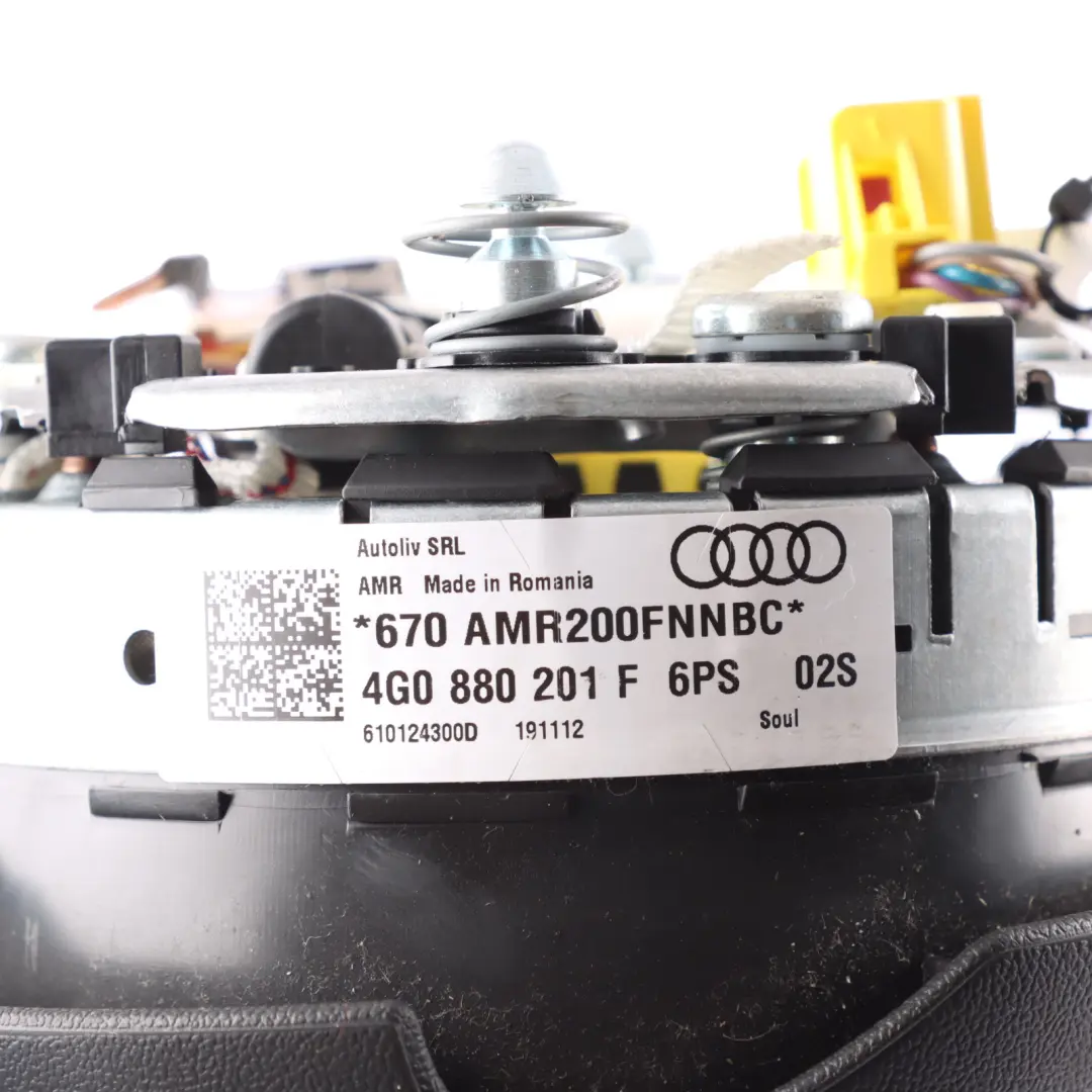 Steering Wheel Air Module Driver Side to Audi A7 4G with Part number 4G0880201F Audi A7 4G Steering Wheel Air Module Driver Side - SKU 4G0880201F - Part number 4G0880201F