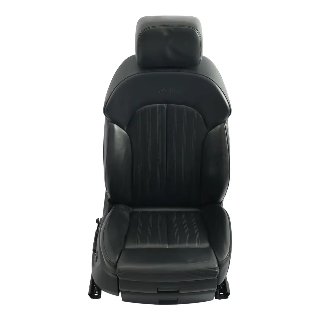 Front Sport Seat S-Line Heated Memory Right O/S Leather Soul Black to Audi A6 C7 with Part number 4G0881806BD Audi A6 C7 Front Sport Seat S-Line Heated Memory Right O/S Leather Soul Black - SKU 4G0881806BD-3 - Part number 4G0881806BD