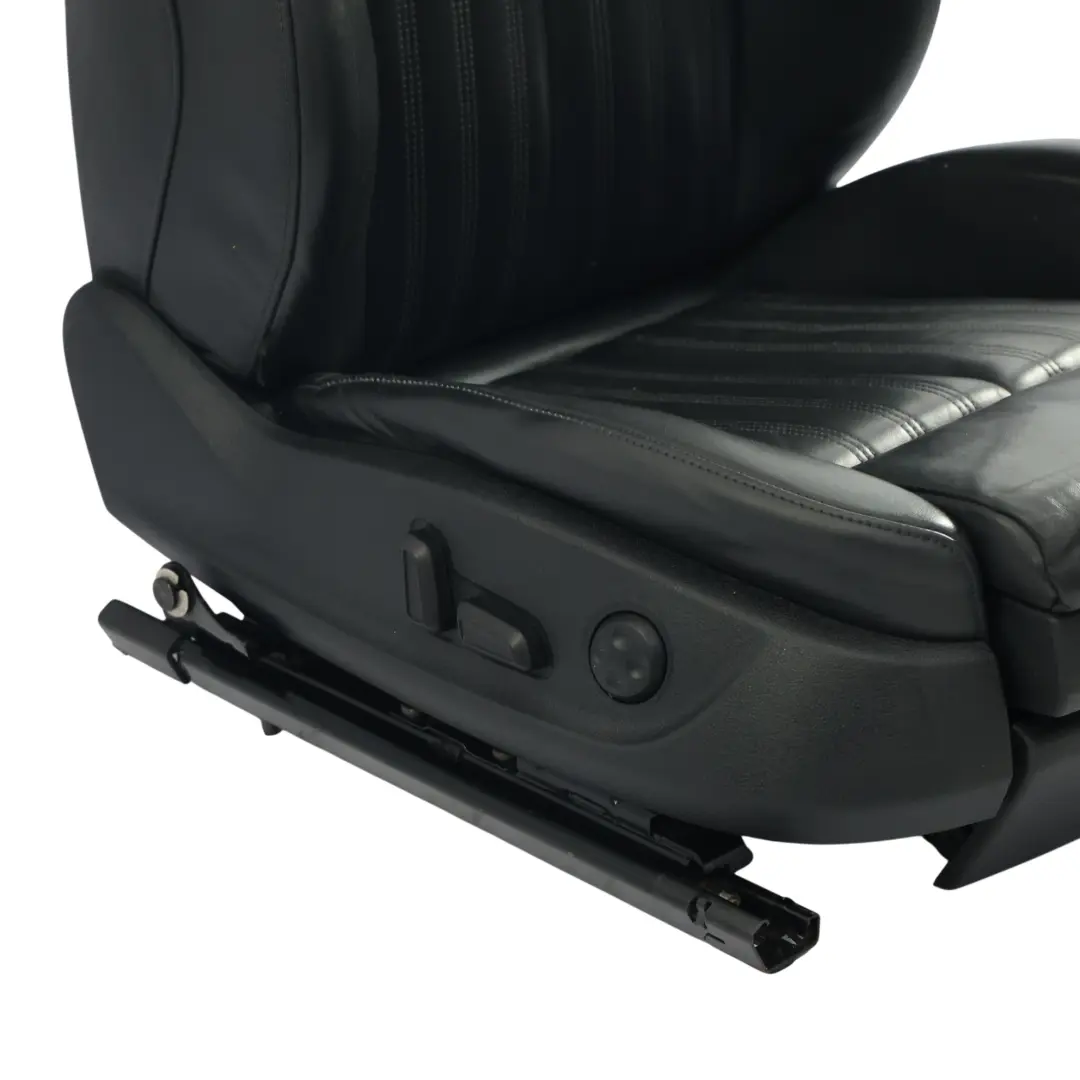 Audi A6 C7 Asiento Delantero S-Line Calefactable Memoria Derecho Cuero Negro - SKU 4G0881806BD-3 - Número de pieza 4G0881806BD