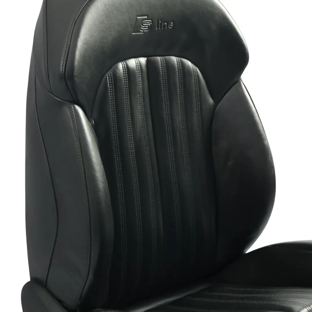 Audi A6 C7 Sport Vorder Sitz S-Line Beheizt Memory Rechts Leder Seele Schwarz - SKU 4G0881806BD-3 - Teilenummer 4G0881806BD
