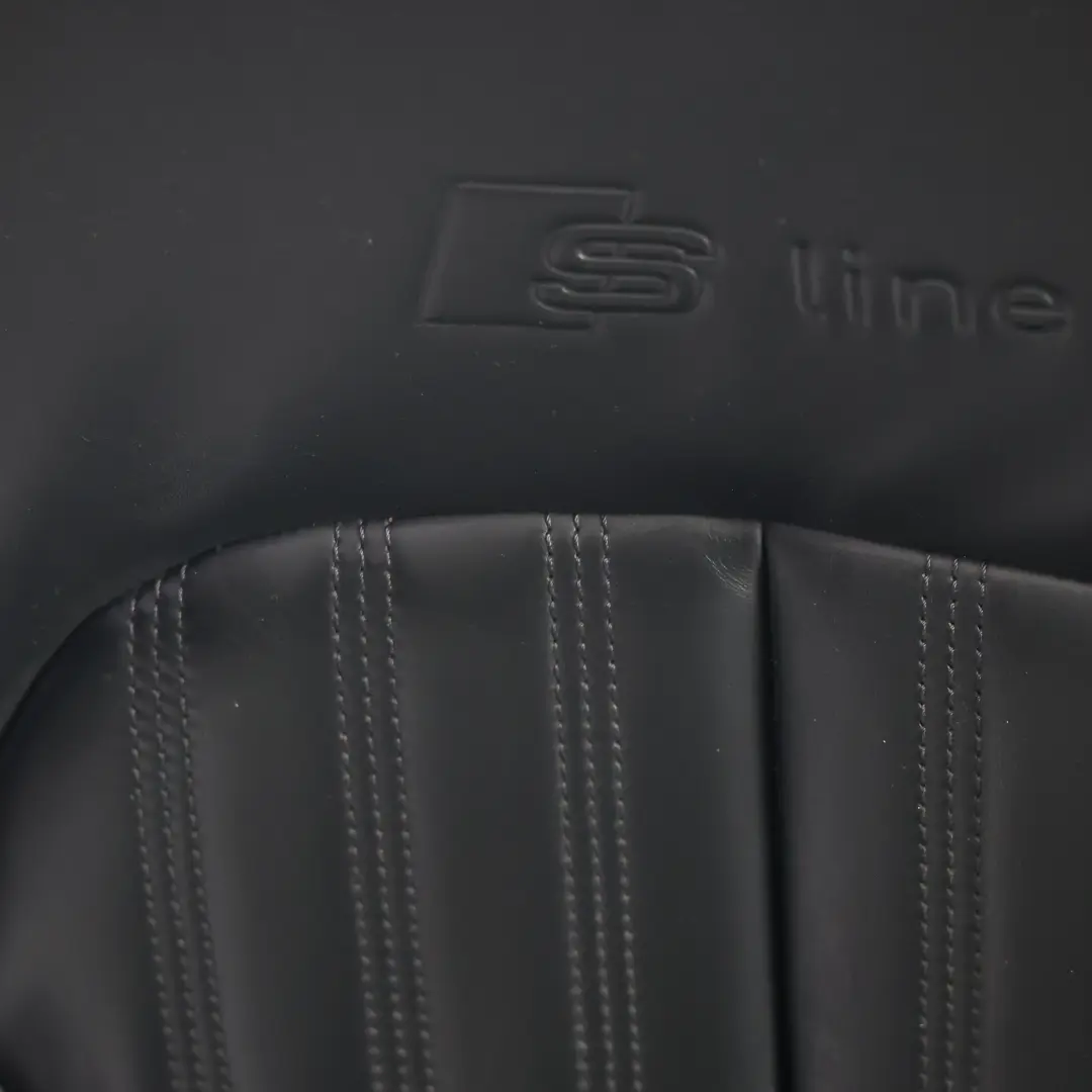 Audi A6 C7 Asiento Delantero S-Line Calefactable Memoria Derecho Cuero Negro - SKU 4G0881806BD-3 - Número de pieza 4G0881806BD