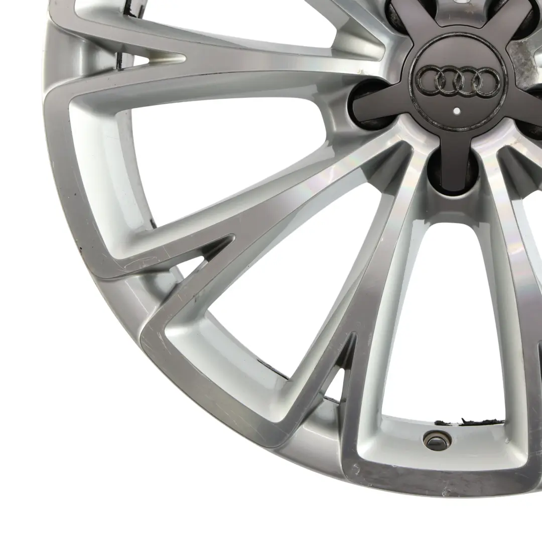 Audi A7 4G A8 D4 Jante Alliage Argent 19" 9J ET:39 Rayons En Étoile - SKU 4H0601025G-1 - Numéro de pièce 4H0601025G