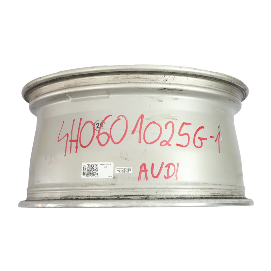 Audi A7 4G A8 D4 Wheel Rim Alloy Silver 19" 9J ET:39 Star Spoke - SKU 4H0601025G-1 - Part number 4H0601025G