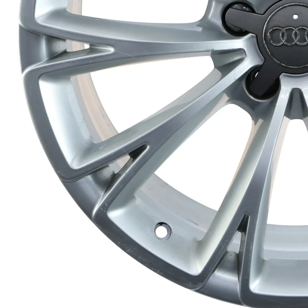 Audi A8 D4 Llanta De Aleación Plateada 19" 9J ET:33 10 Radios - SKU 4H0601025G-2 - Número de pieza 4H0601025G