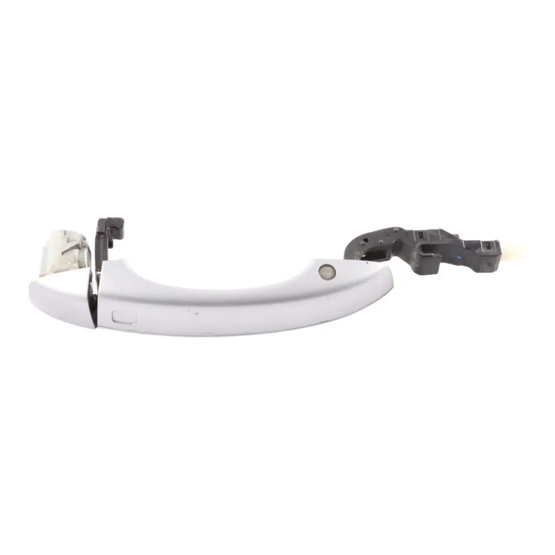 Audi A8 D4 Door Grab Handle Exterior Front Rear Left N/S Foil Silver - Z7G - SKU 4H0837205C-FSI - Part number 4H0837205C