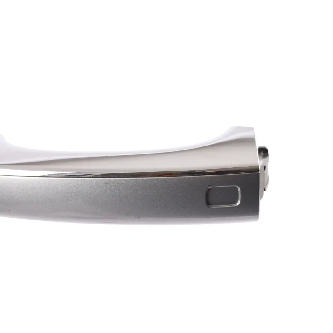 Door Grab Handle Exterior Front Rear Left N/S Foil Silver - Z7G to Audi A8 D4 with Part number 4H0837205C Audi A8 D4 Door Grab Handle Exterior Front Rear Left N/S Foil Silver - Z7G - SKU 4H0837205C-FSI - Part number 4H0837205C