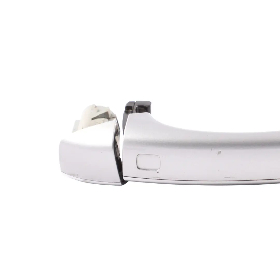 Door Grab Handle Exterior Front Rear Left N/S Foil Silver - Z7G to Audi A8 D4 with Part number 4H0837205C Audi A8 D4 Door Grab Handle Exterior Front Rear Left N/S Foil Silver - Z7G - SKU 4H0837205C-FSI - Part number 4H0837205C