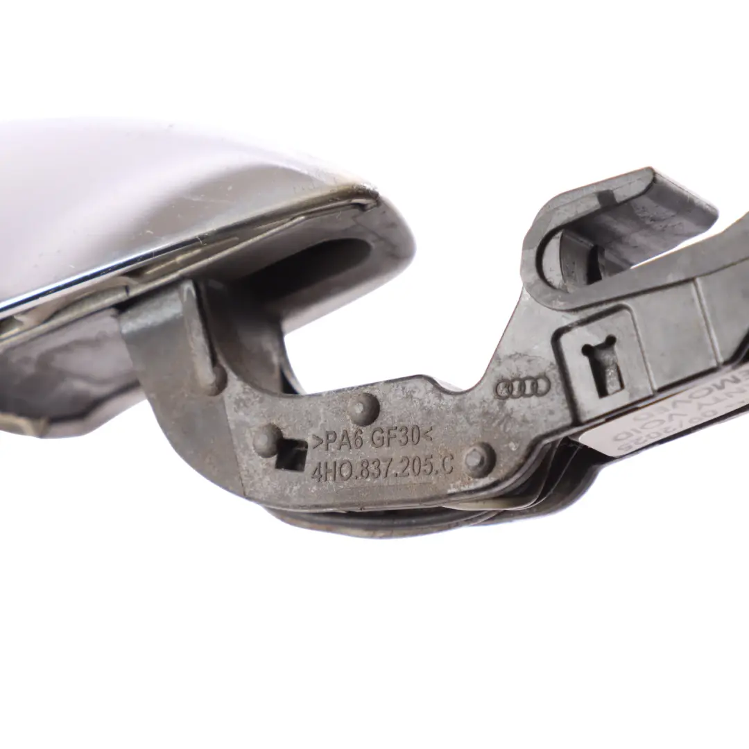 Türgriff Außen Vorne Hinten Links Folie Silber - Z7G für Audi A8 D4 mit Teilenummer 4H0837205C Audi A8 D4 Türgriff Außen Vorne Hinten Links Folie Silber - Z7G - SKU 4H0837205C-FSI - Teilenummer 4H0837205C