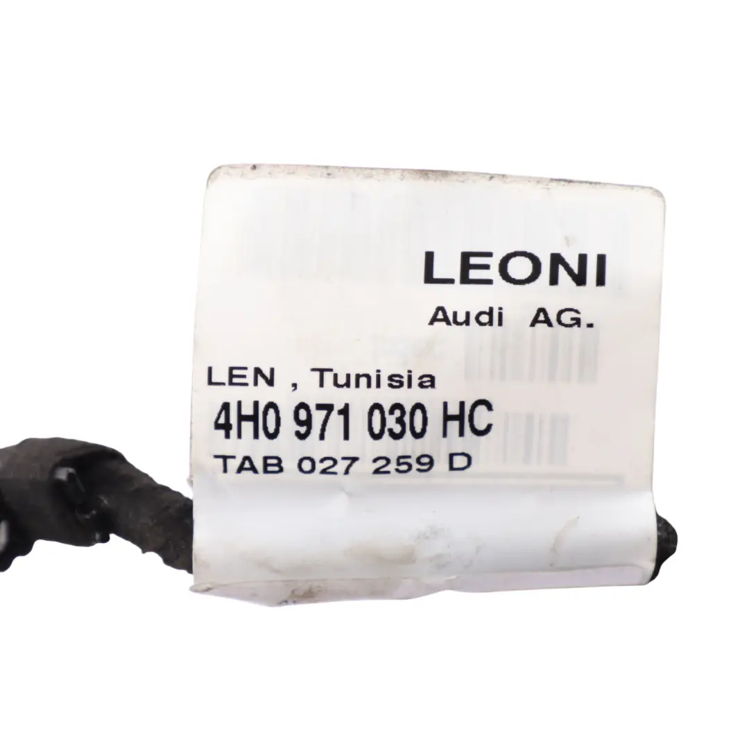 Door Wiring Loom Harness Cable Front Passenger Side to Audi A8 D4 with Part number 4H0971030HC Audi A8 D4 Door Wiring Loom Harness Cable Front Passenger Side - SKU 4H0971030HC - Part number 4H0971030HC