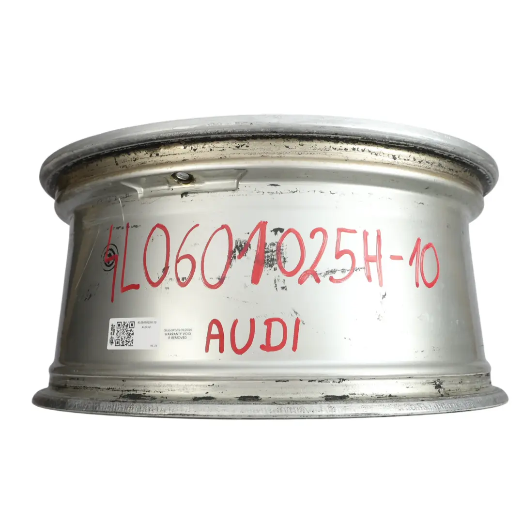 Audi Q7 4L Wheel Rim Alloy Silver 20" 9J ET:60 Star Spoke - SKU 4L0601025H-10 - Part number 4L0601025H