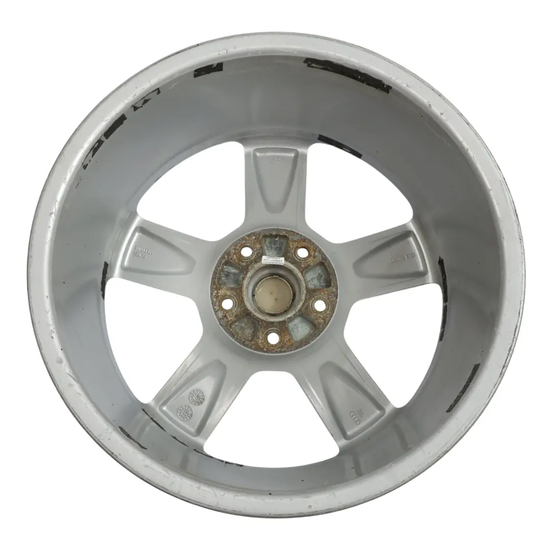 Audi Q7 4L Wheel Rim Alloy Silver 20" 9J ET:60 Star Spoke - SKU 4L0601025H-10 - Part number 4L0601025H