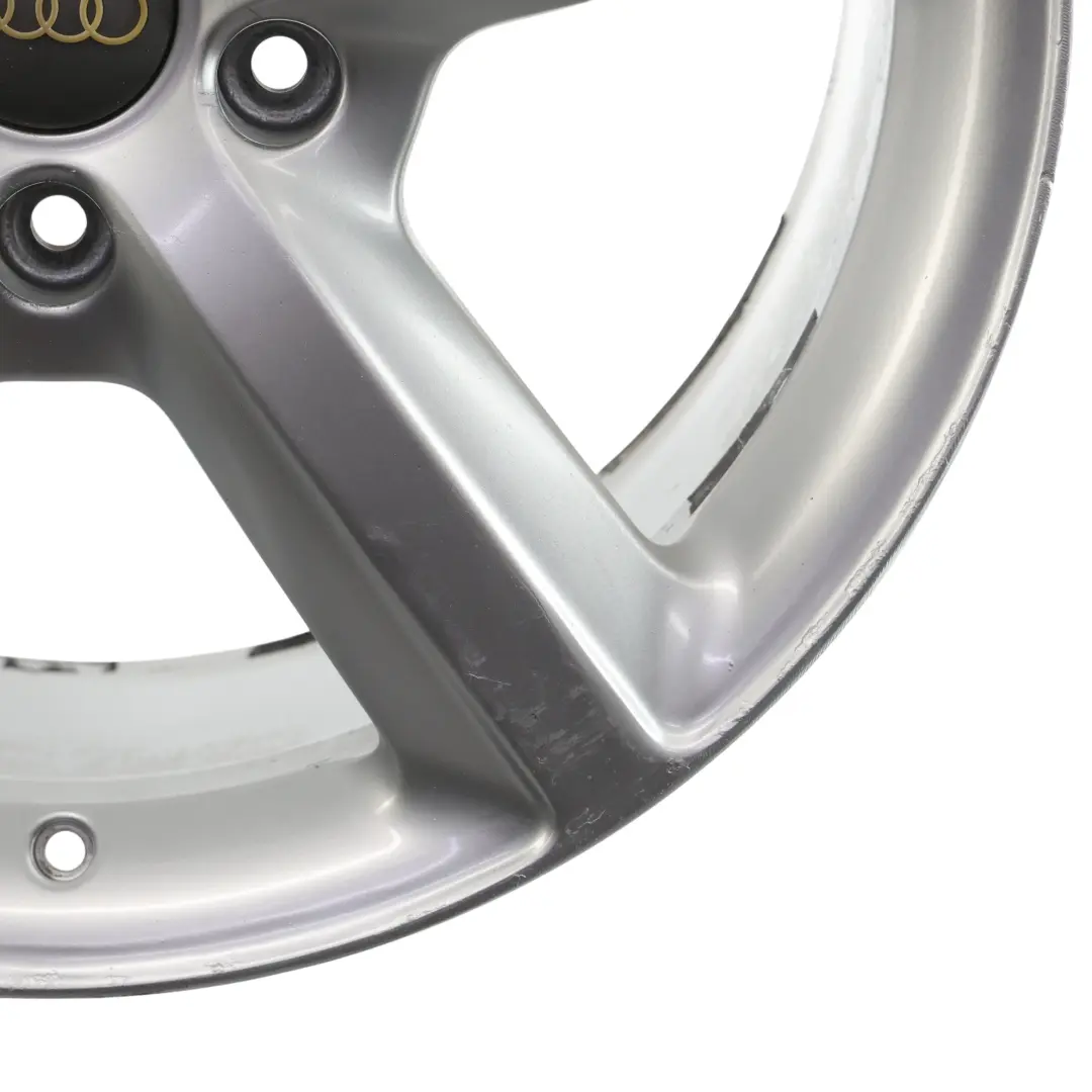 Audi Q7 4L Wheel Rim Alloy Silver 20" 9J ET:60 Star Spoke - SKU 4L0601025H-10 - Part number 4L0601025H