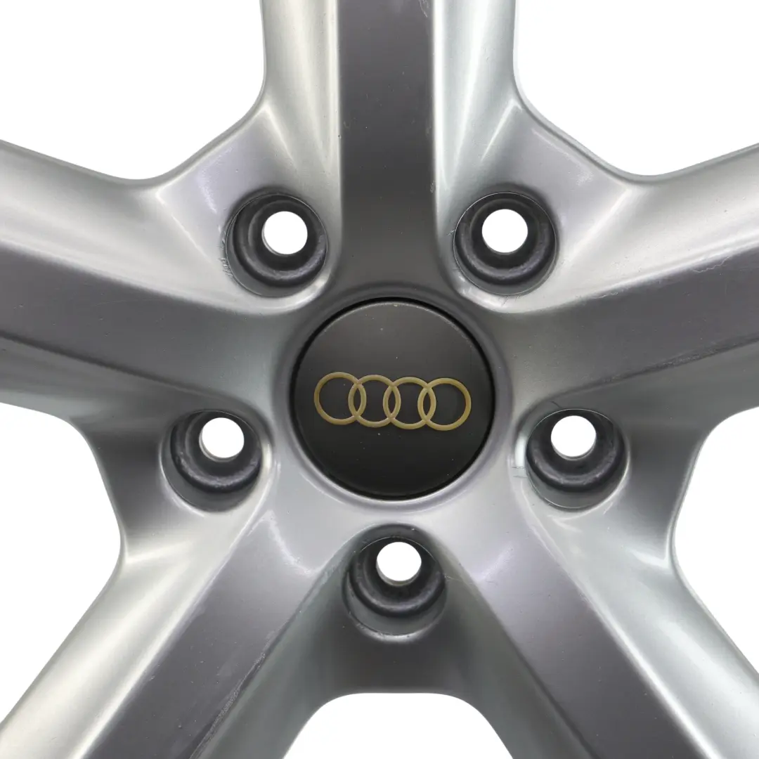 Cerchio In Lega Argento 20" 9J ET:60 Star Spoke per Audi Q7 4L con numero di parte 4L0601025H Audi Q7 4L Cerchio In Lega Argento 20" 9J ET:60 Star Spoke - SKU 4L0601025H-10 - Numero di parte 4L0601025H