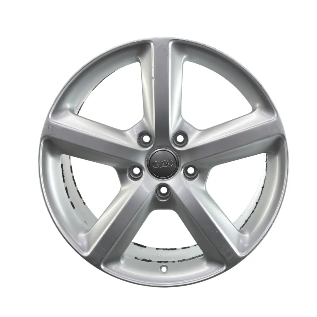 Felge Alu Silber 20" 9J ET:60 Stern Speiche für Audi Q7 4L mit Teilenummer 4L0601025H Audi Q7 4L Felge Alu Silber 20" 9J ET:60 Stern Speiche - SKU 4L0601025H-9 - Teilenummer 4L0601025H