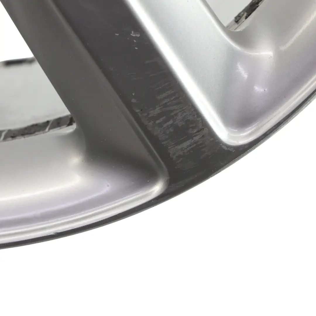 Audi Q7 4L Cerchio In Lega Argento 20" 9J ET:60 Star Spoke - SKU 4L0601025H-9 - Numero di parte 4L0601025H