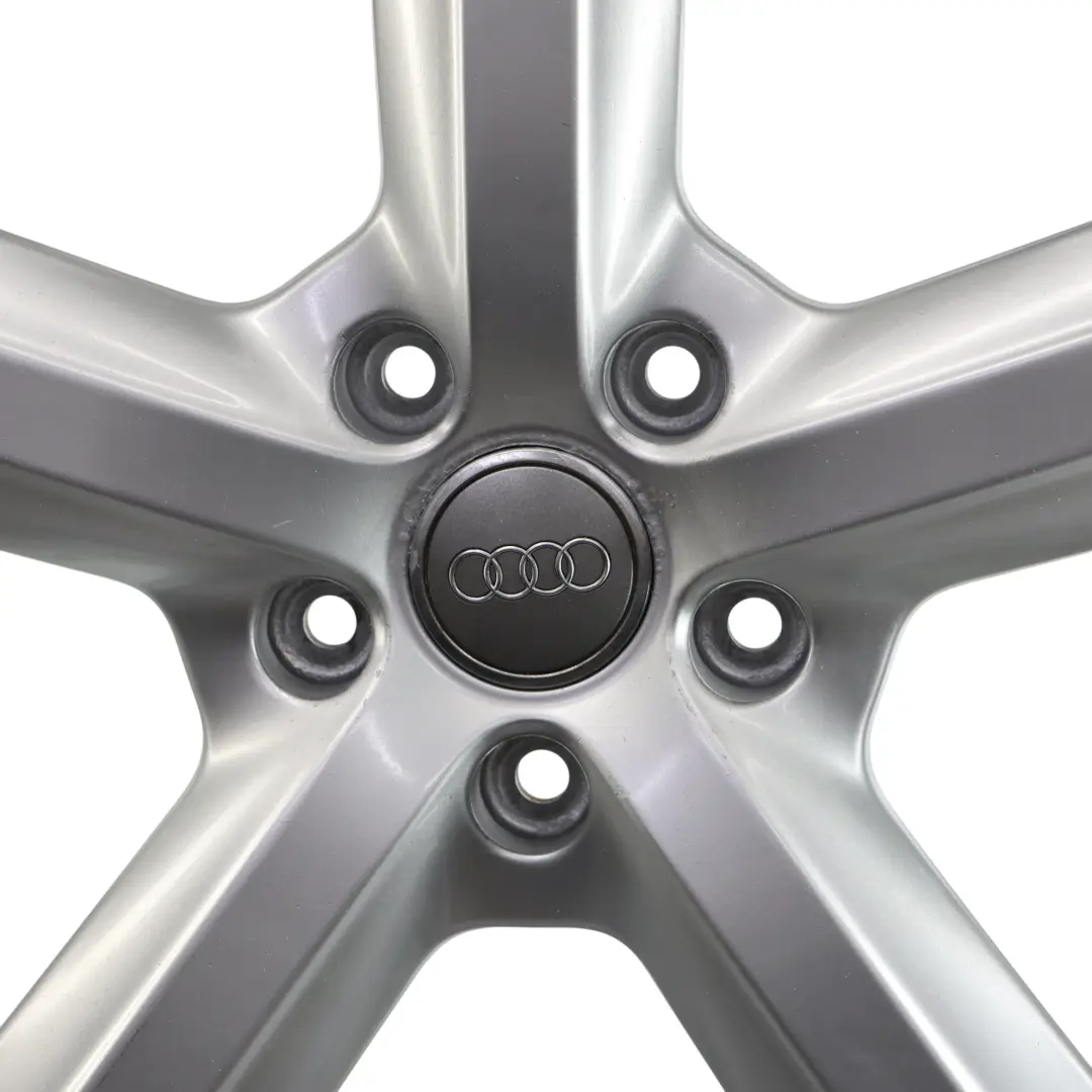 Audi Q7 4L Cerchio In Lega Argento 20" 9J ET:60 Star Spoke - SKU 4L0601025H-9 - Numero di parte 4L0601025H
