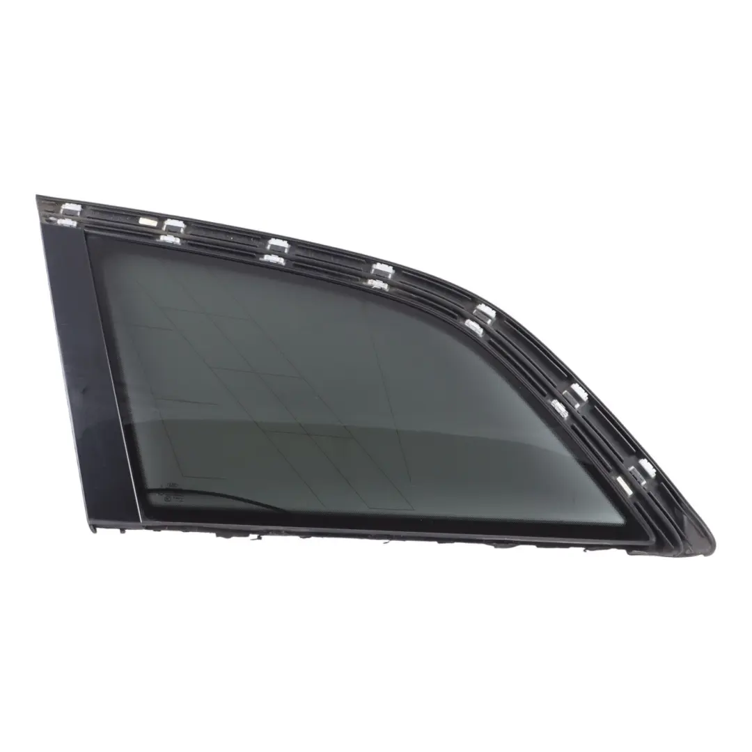Audi Q7 4L Rear Quarter Window Glass Tinted AS3 Green Left N/S - SKU 4L0845299R - Part number 4L0845299R