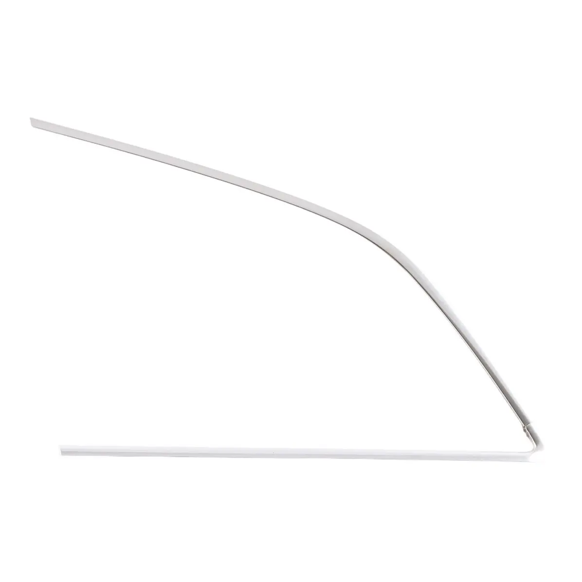 Audi Q7 4L Quarter Window Glass Inner Strip Rear Left N/S Chrome 4L0853345B