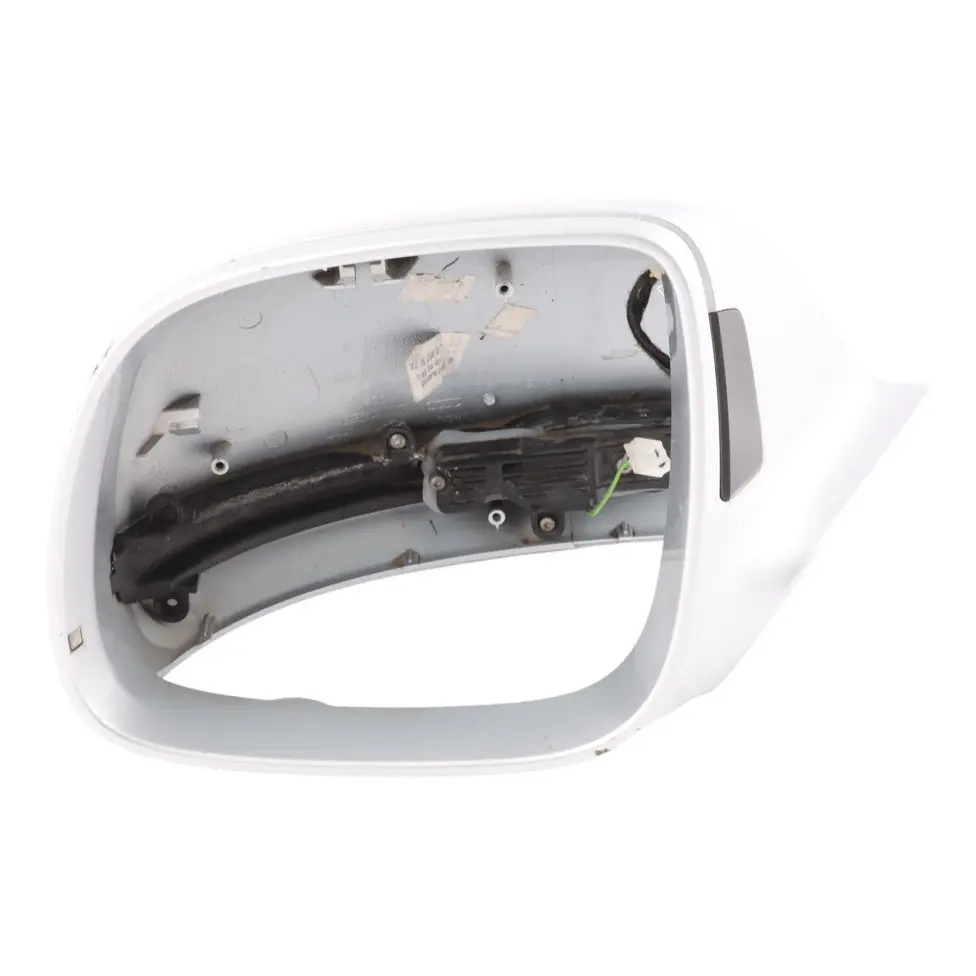 Audi Q7 4L Wing Mirror Casing Cap Left N/S Ice Silver Metallic - X7W 4L0857527A