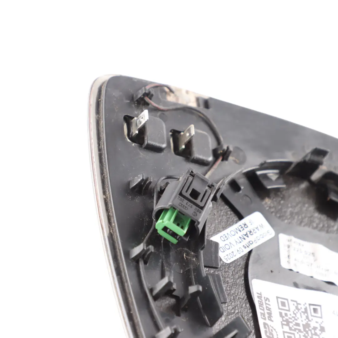 Wing Mirror Insert Glass Front Left N/S to Audi Q7 4L with Part number 4L0857535G Audi Q7 4L Wing Mirror Insert Glass Front Left N/S - SKU 4L0857535G - Part number 4L0857535G