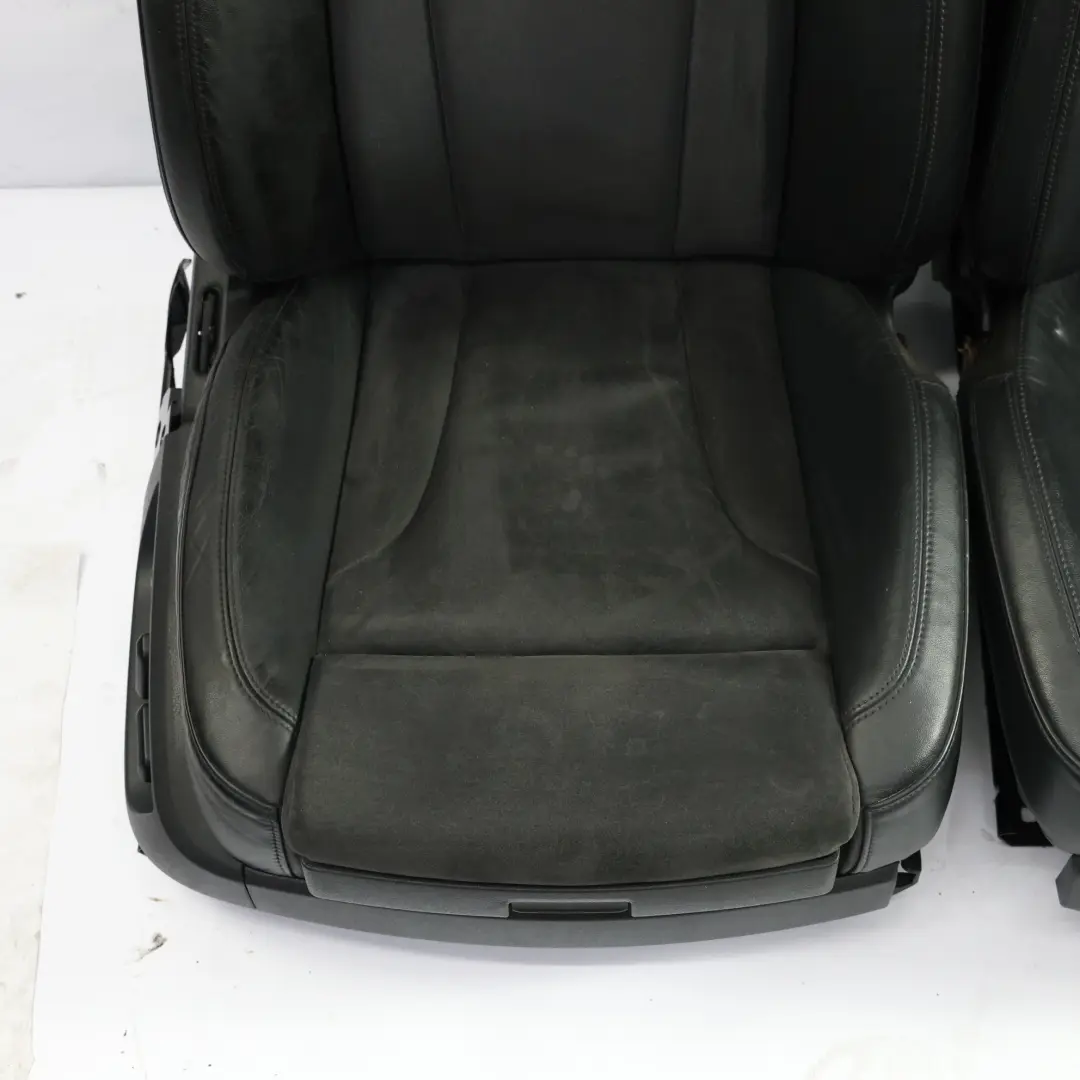 Sedili Anteriori Riscaldati Memoria Schermo Alcantara Set Nero per Audi Q7 4L S-Line con numero di parte 4L0881805G Audi Q7 4L S-Line Sedili Anteriori Riscaldati Memoria Schermo Alcantara Set Nero - SKU 4L0881805G-2 - Numero di parte 4L0881805G