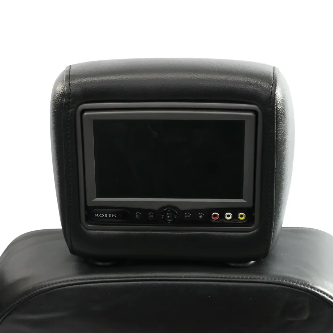 Audi Q7 4L S-Line Front Seats Memory Heated Screen Leather Alcantara Black Set - SKU 4L0881805G-2 - Part number 4L0881805G