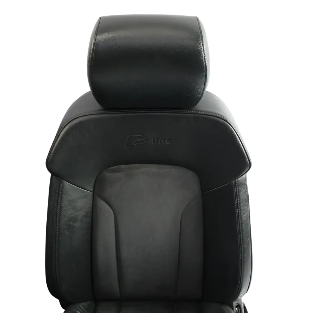 Sedili Anteriori Riscaldati Memoria Schermo Alcantara Set Nero per Audi Q7 4L S-Line con numero di parte 4L0881805G Audi Q7 4L S-Line Sedili Anteriori Riscaldati Memoria Schermo Alcantara Set Nero - SKU 4L0881805G-2 - Numero di parte 4L0881805G