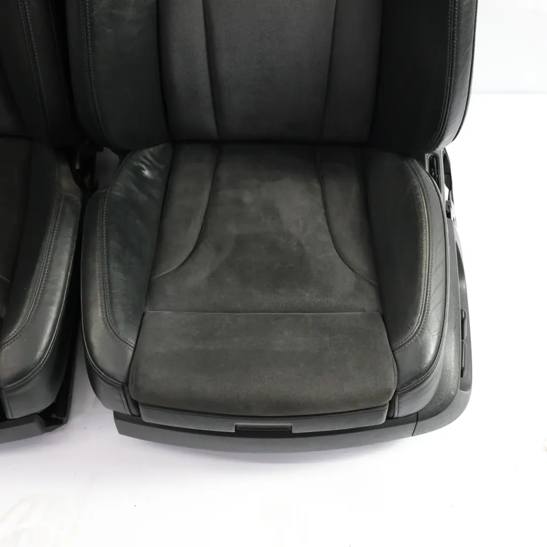 Sedili Anteriori Riscaldati Memoria Schermo Alcantara Set Nero per Audi Q7 4L S-Line con numero di parte 4L0881805G Audi Q7 4L S-Line Sedili Anteriori Riscaldati Memoria Schermo Alcantara Set Nero - SKU 4L0881805G-2 - Numero di parte 4L0881805G